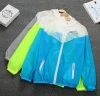New men's and women's color-matched sun protection thin jacket, the same style UV protection skin garment as Running Brothers Specification image